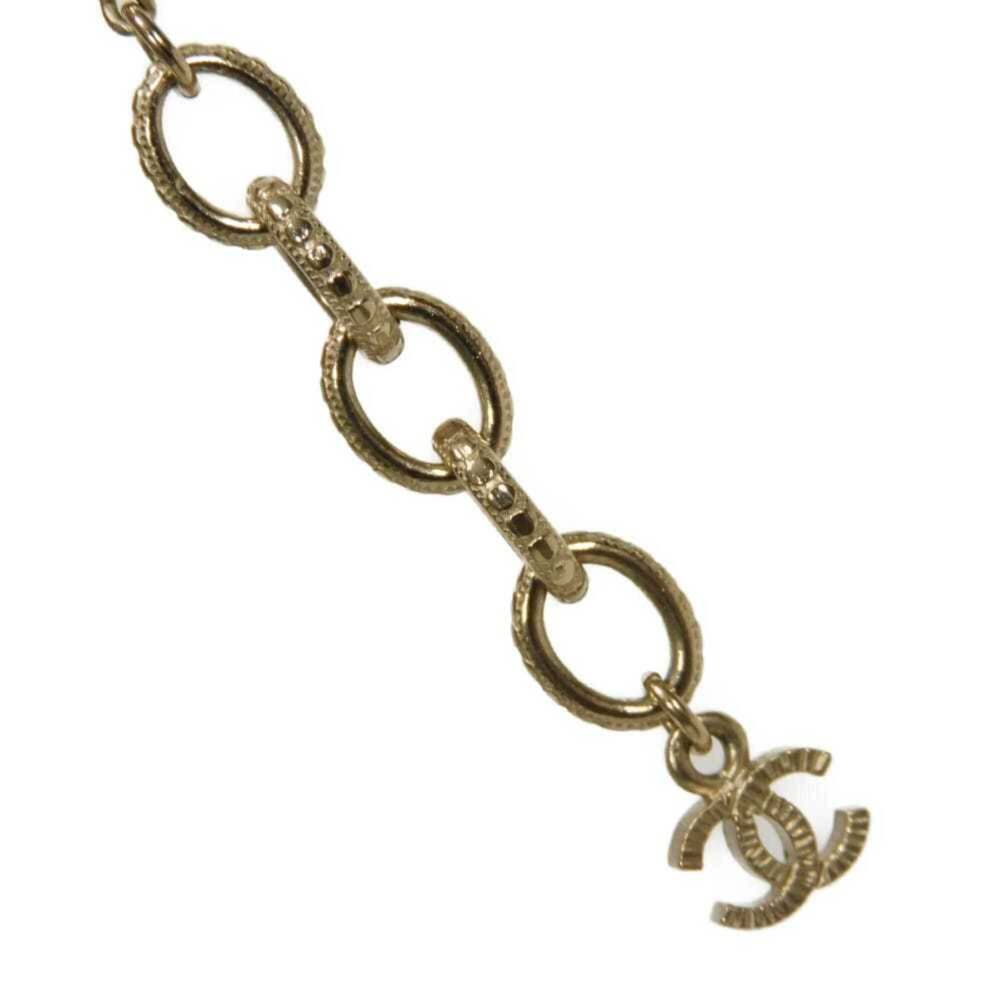 CHANEL Gold Logo Necklace - Picture 8 of 11